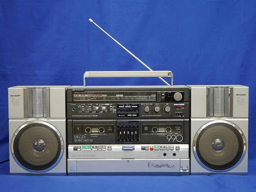 メロディーサーチャー MR-990 ラジカセ レトロ Amazon.co.jp: レトロ MR-990 メロディーサーチャーW FM/AM